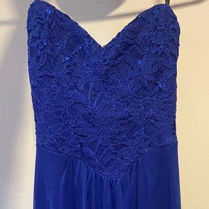 Blue Cocktail Dress